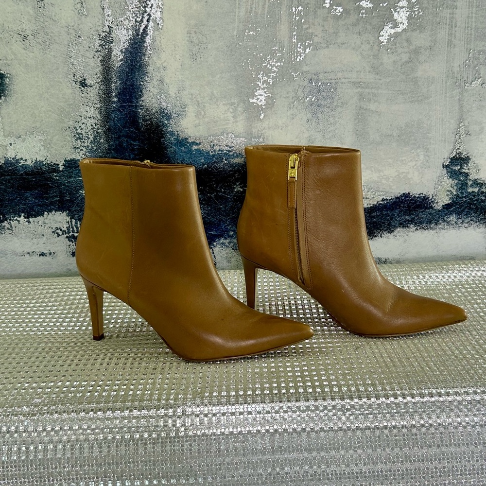 Sam Edelman Brown Heeled Ankle Boots